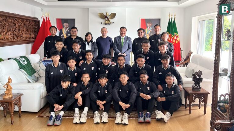 Foto: Dubes RI Sambut Hangat Pemain Korea-Korea Selecao di Portugal